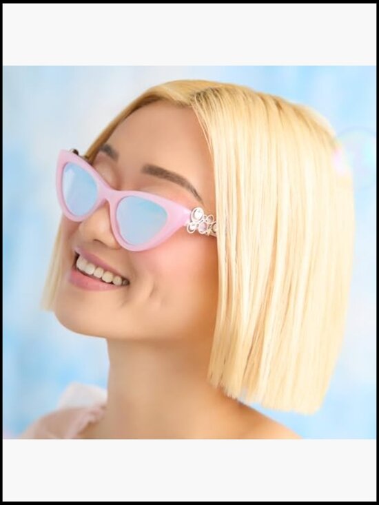 Cat Eye Sunglasses for Women 100% UV Protection Premium Acetate